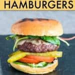 air fryer burgers