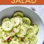 chili cucumber salad