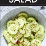 EASY CUCUMBER SALAD