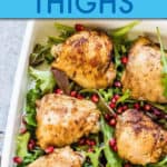 INSTANT POT CHICKEN THIGHS