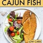 CRUNCHY GOLDEN AIR FRYER CAJUN FISH