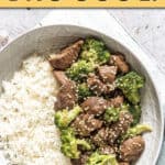 INSTANT POT BEEF AND BROCCOLI