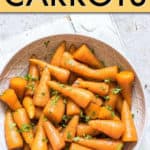 INSTANT POT GLAZED CARROTS
