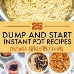 INSTANT POT DUMP AND START RECIPES