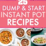 INSTANT POT DUMP AND START RECIPES