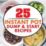 INSTANT POT DUMP AND START RECIPES