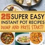 Instant Pot dump and start recipes