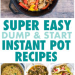 A COLLAGE OF INSTANT POT MEALS