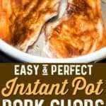 instant pot pork chops