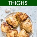 KETO INSTANT POT CHICKEN THIGHS