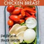 MEAL PREP INSTANT POT CHICKEN BREAST
